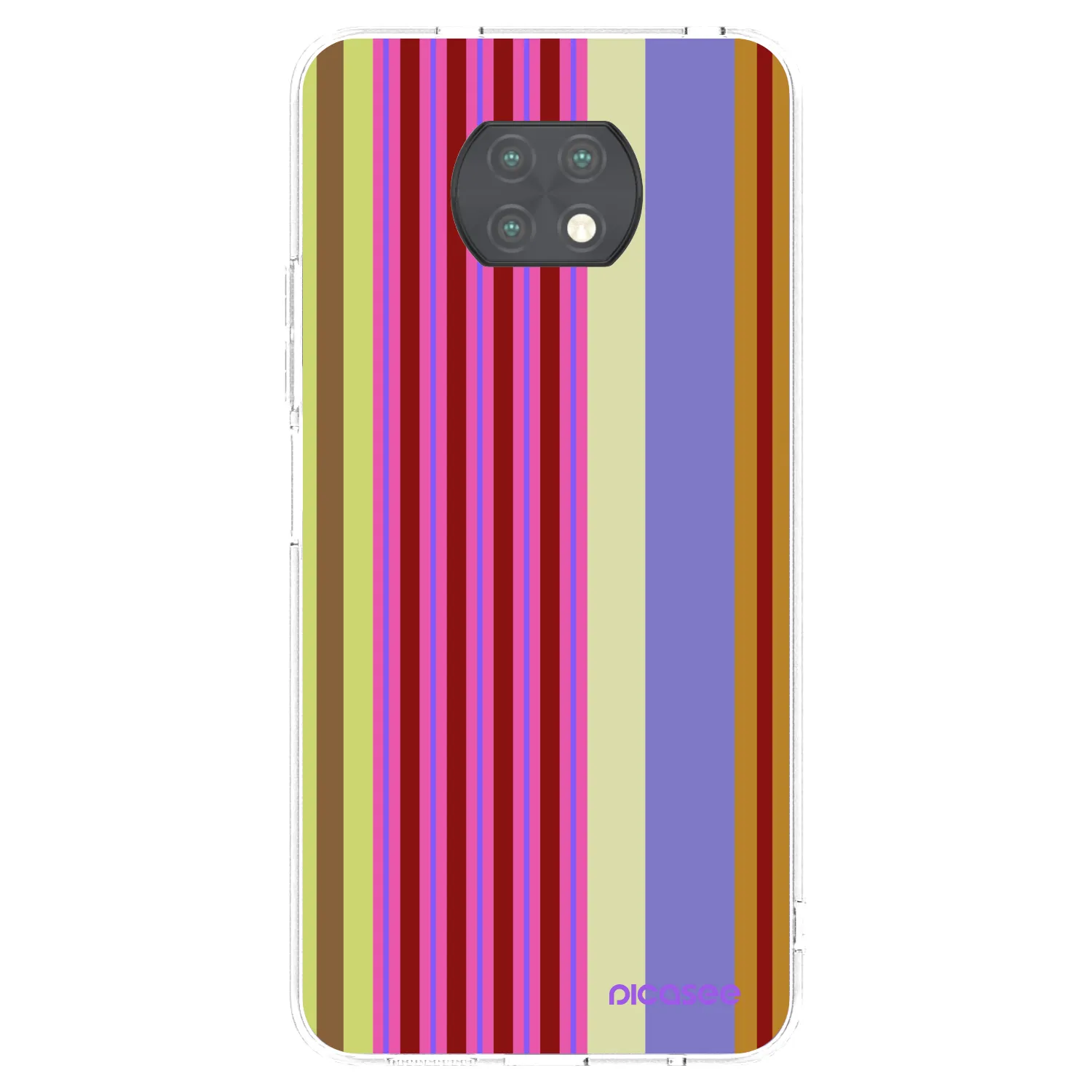 Picasee silikonska prozirna maskica za Xiaomi Redmi Note 9T - Late checkout