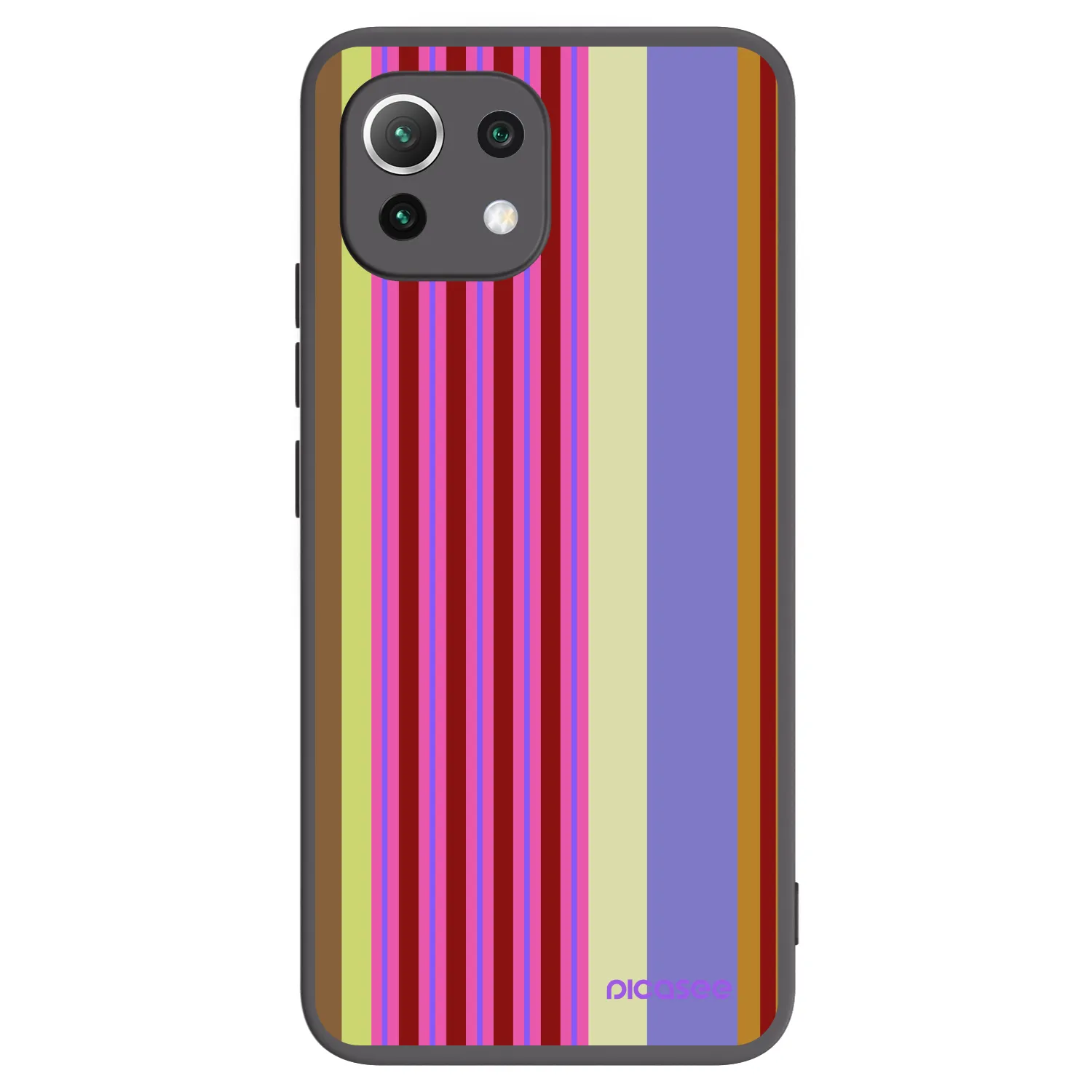 Picasee crna silikonska maskica za Xiaomi 11 Lite 5G NE - Late checkout