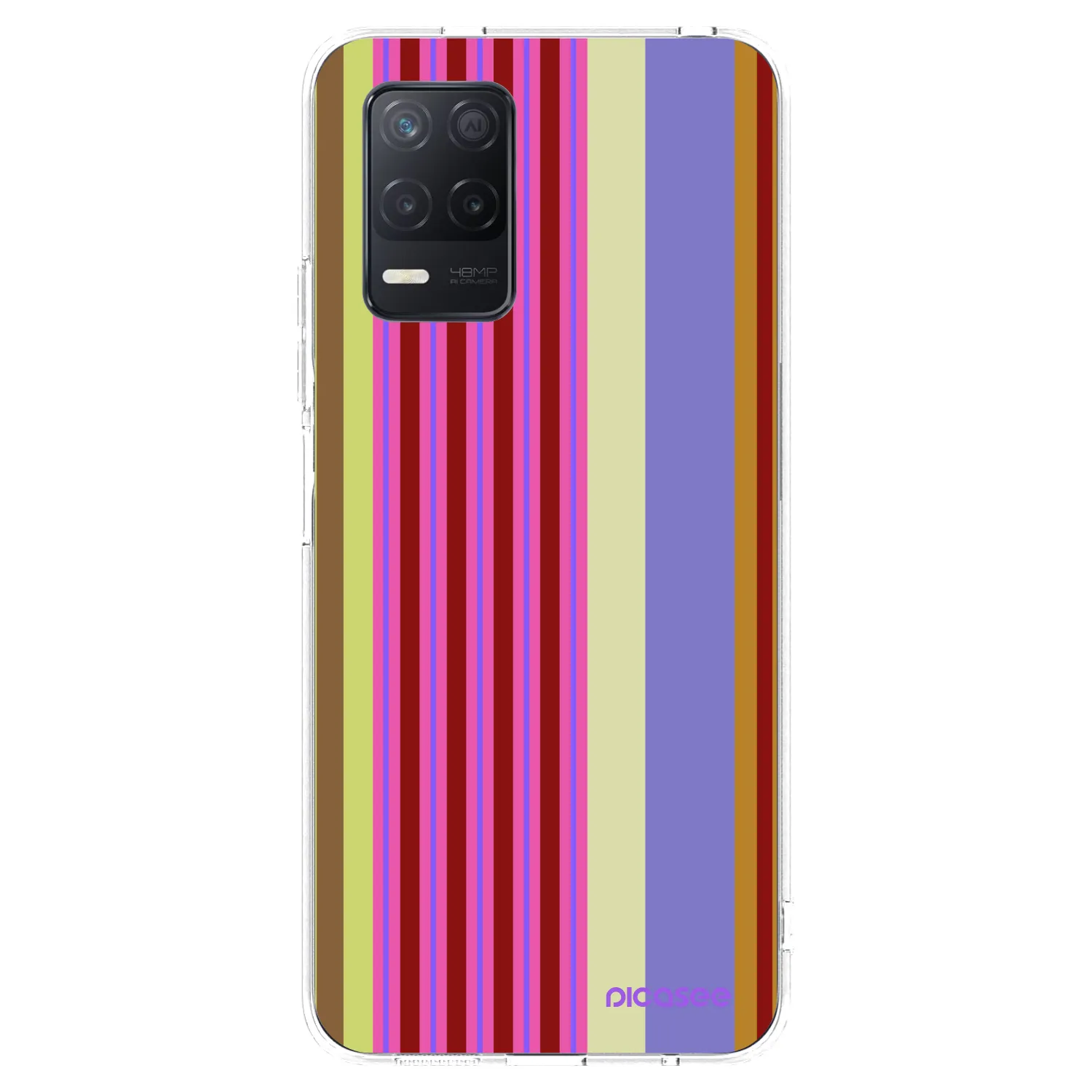 Picasee silikonska prozirna maskica za Realme 8 5G - Late checkout