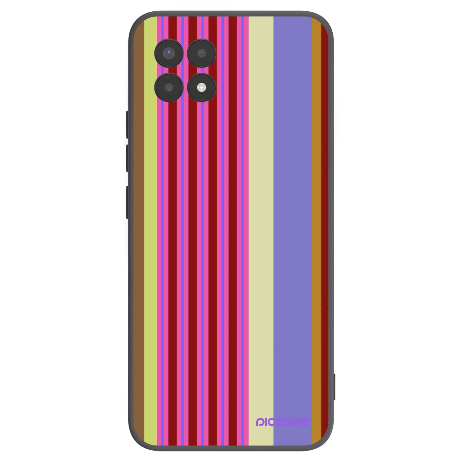 Picasee crna silikonska maskica za Realme 8i - Late checkout