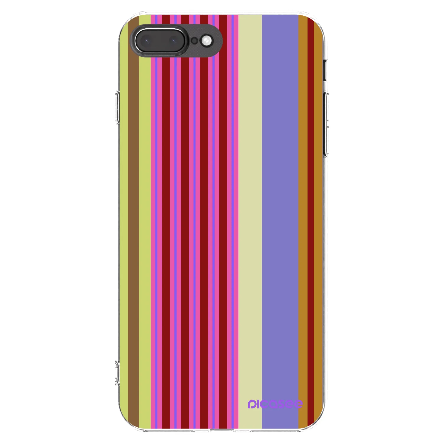 Picasee silikonska prozirna maskica za Apple iPhone 7 Plus - Late checkout