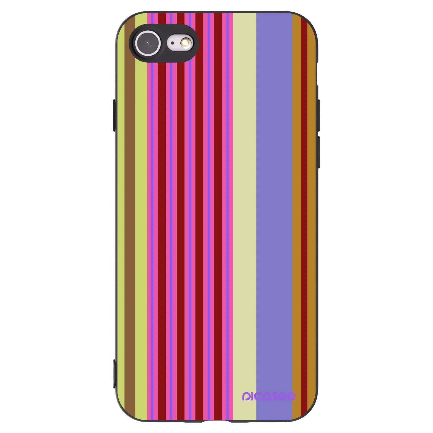 Picasee crna silikonska maskica za Apple iPhone SE 2022 - Late checkout