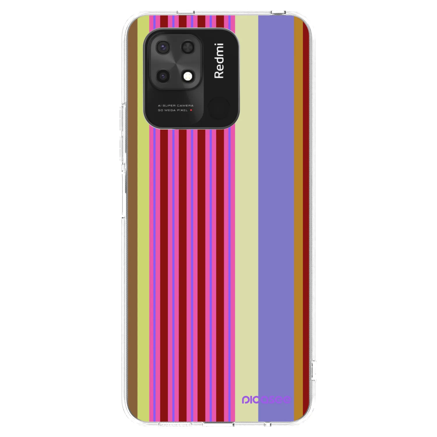 Picasee silikonska prozirna maskica za Xiaomi Redmi 10C - Late checkout