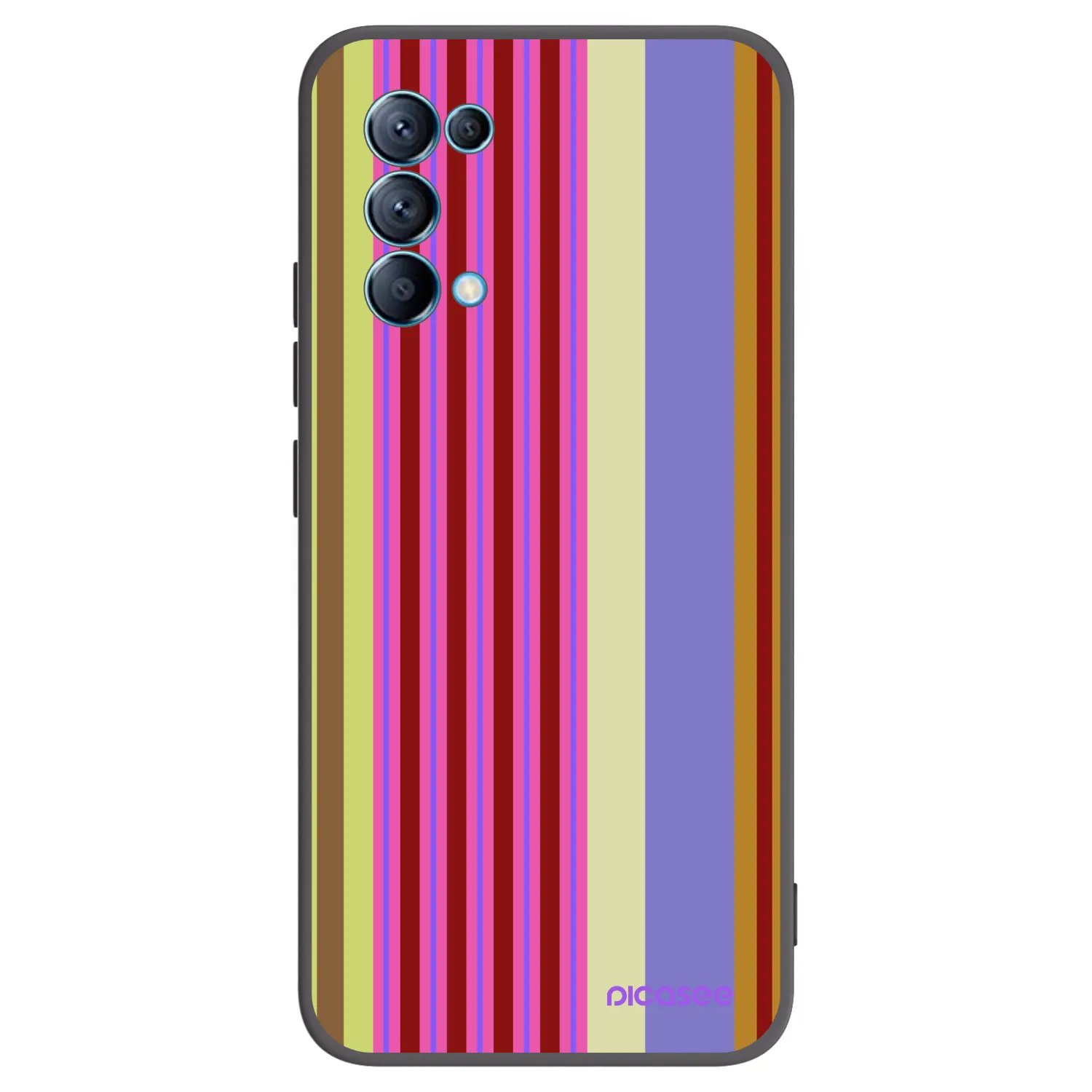 Picasee crna silikonska maskica za OPPO A16s - Late checkout
