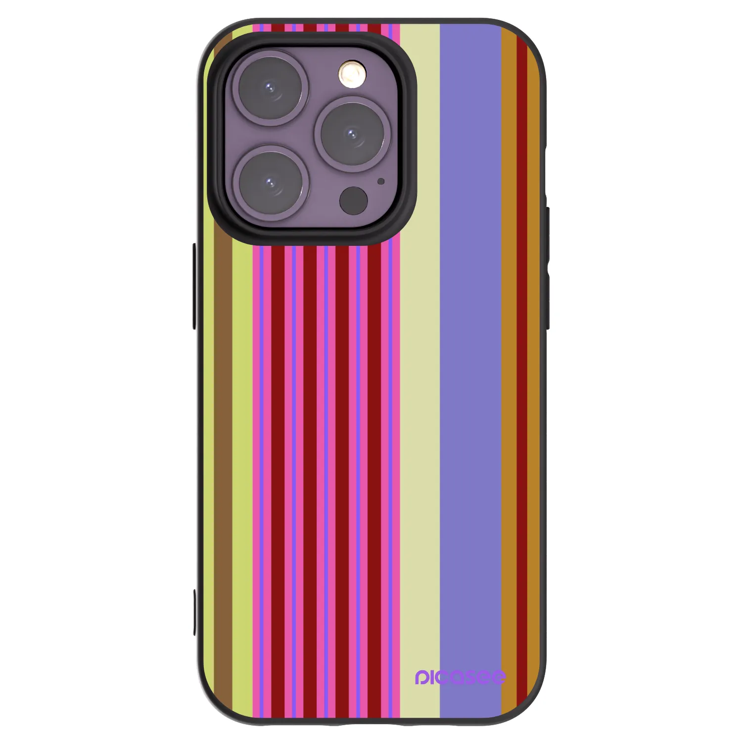 Picasee crna silikonska maskica za Apple iPhone 14 Pro - Late checkout