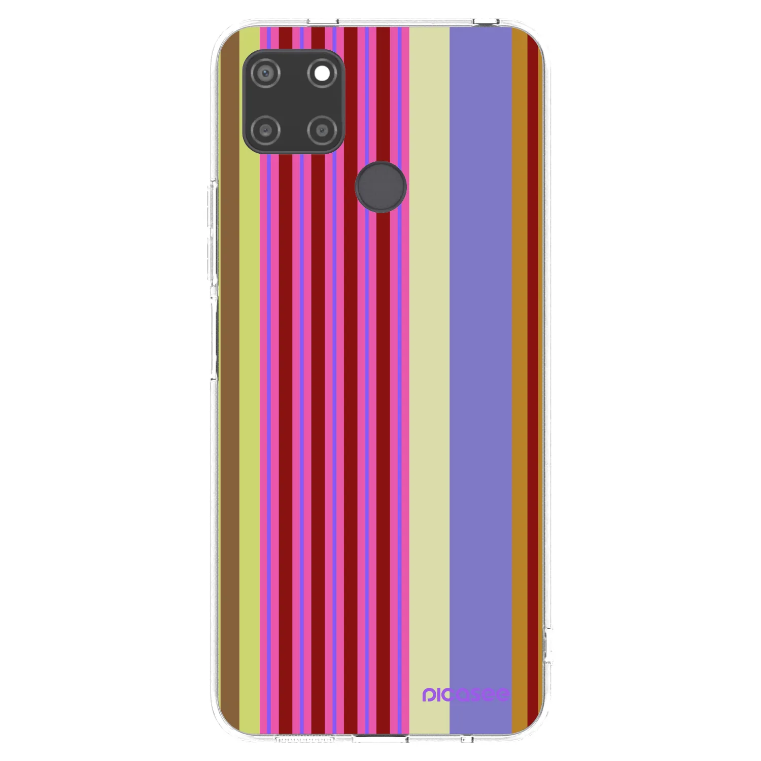 Picasee silikonska prozirna maskica za Realme C21Y - Late checkout