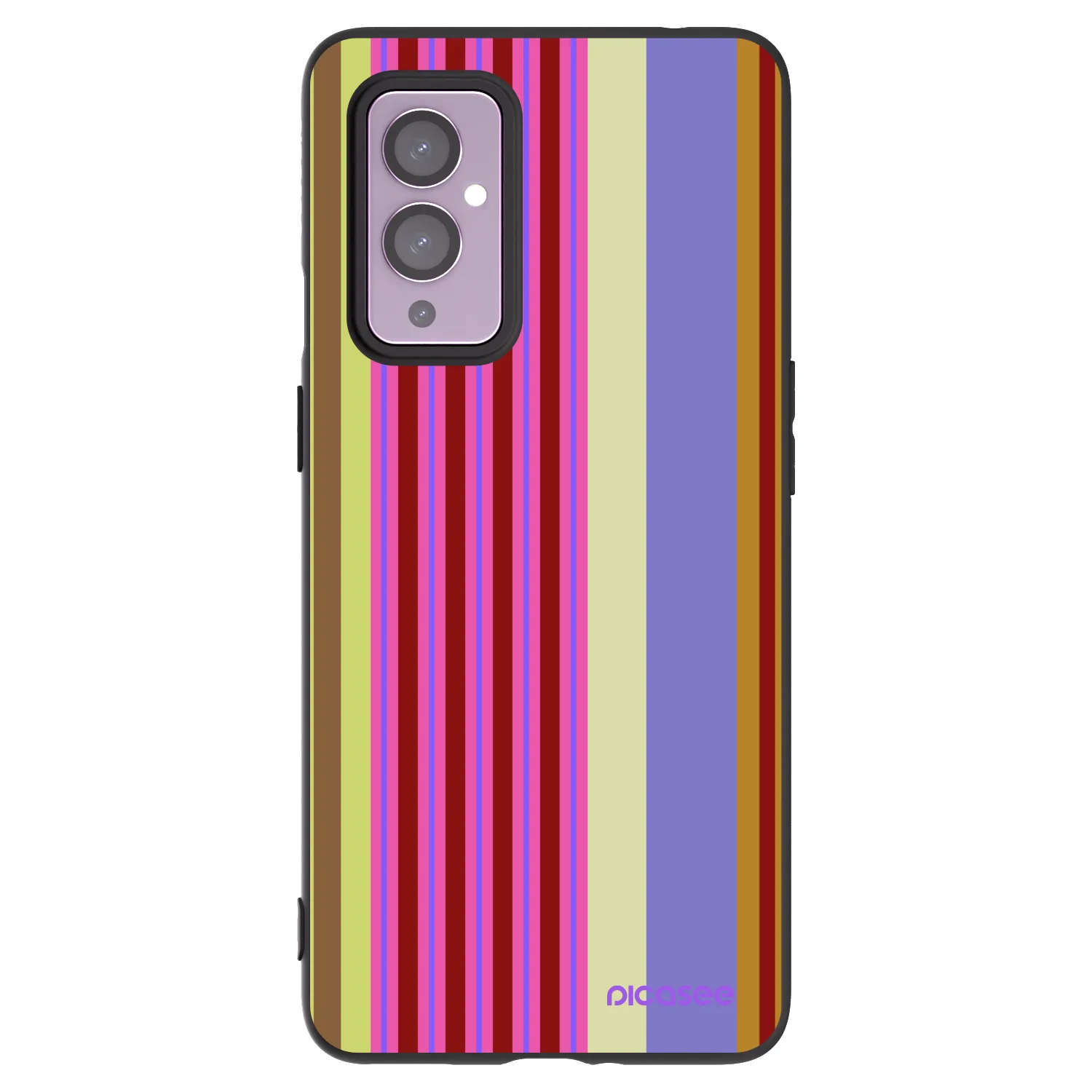 Picasee crna silikonska maskica za OnePlus 9 - Late checkout
