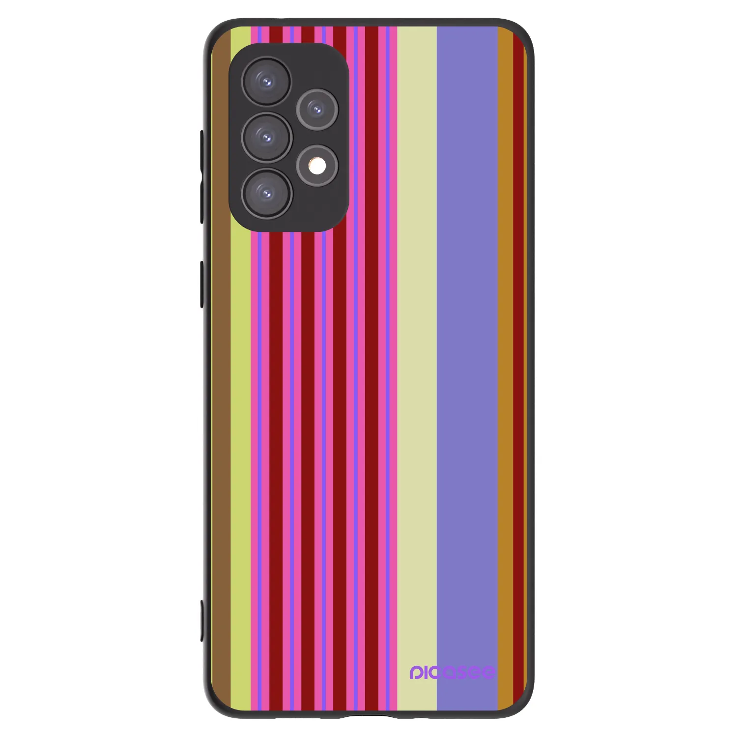 Picasee crna silikonska maskica za Samsung Galaxy A73 5G - Late checkout