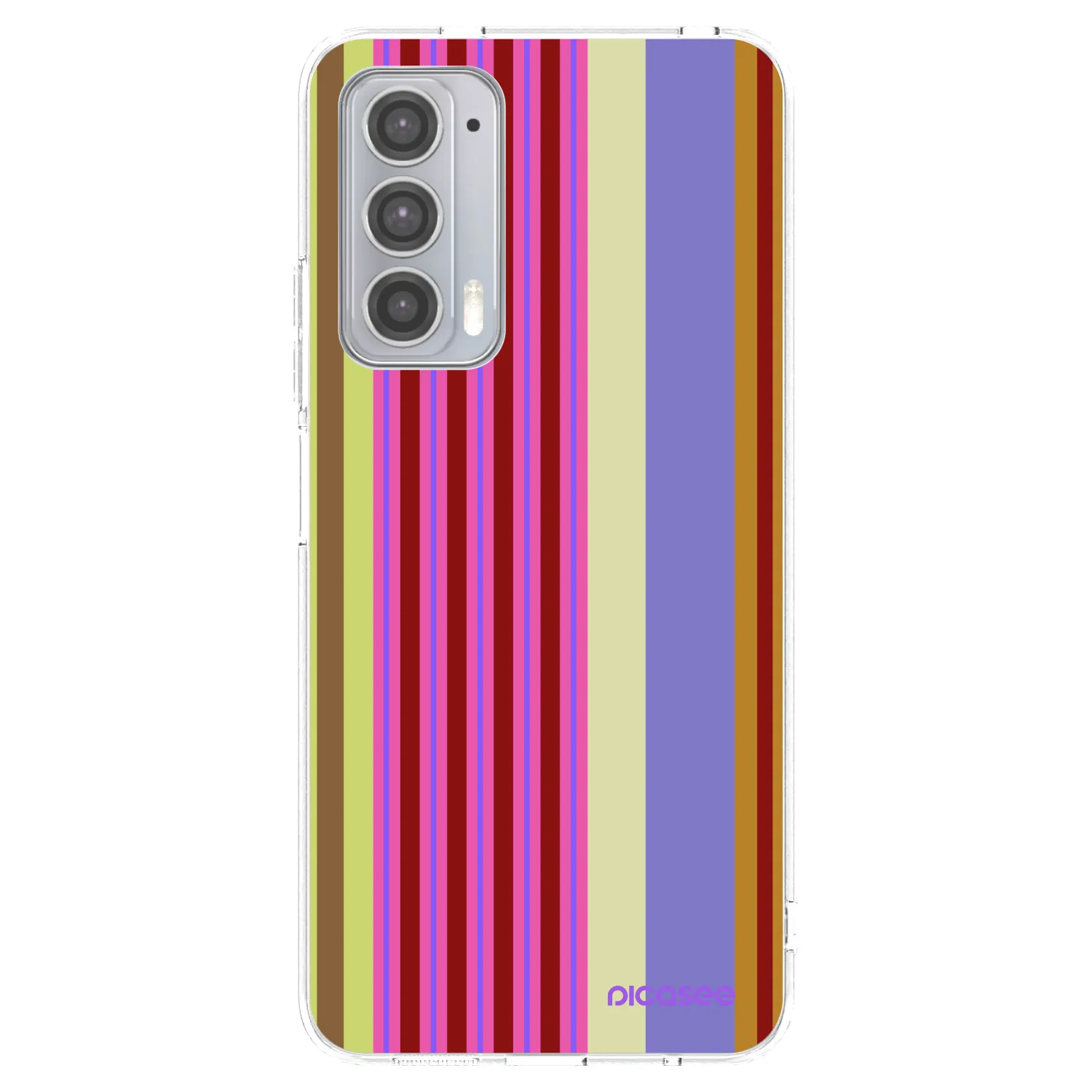 Picasee silikonska prozirna maskica za Motorola Edge 20 - Late checkout