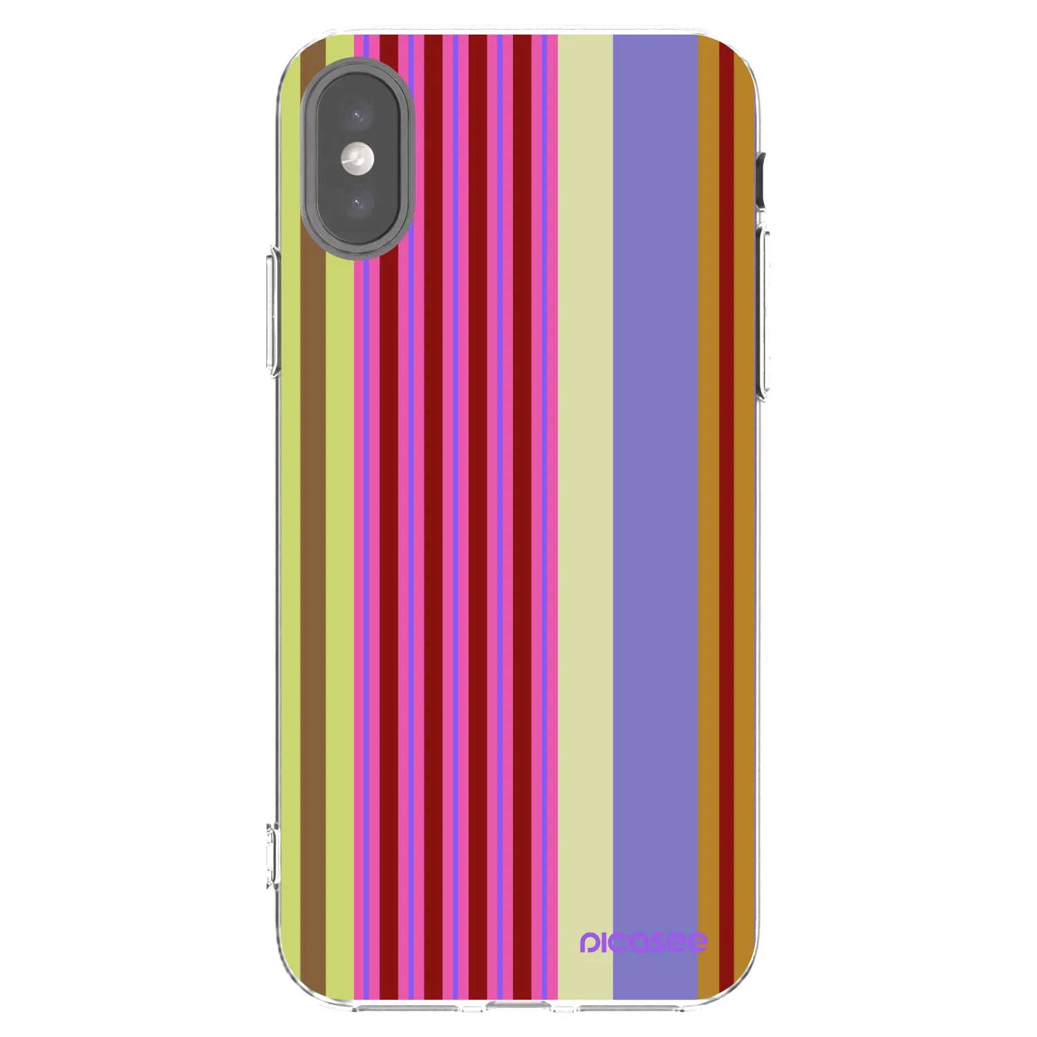 Picasee silikonska prozirna maskica za Apple iPhone X/XS - Late checkout