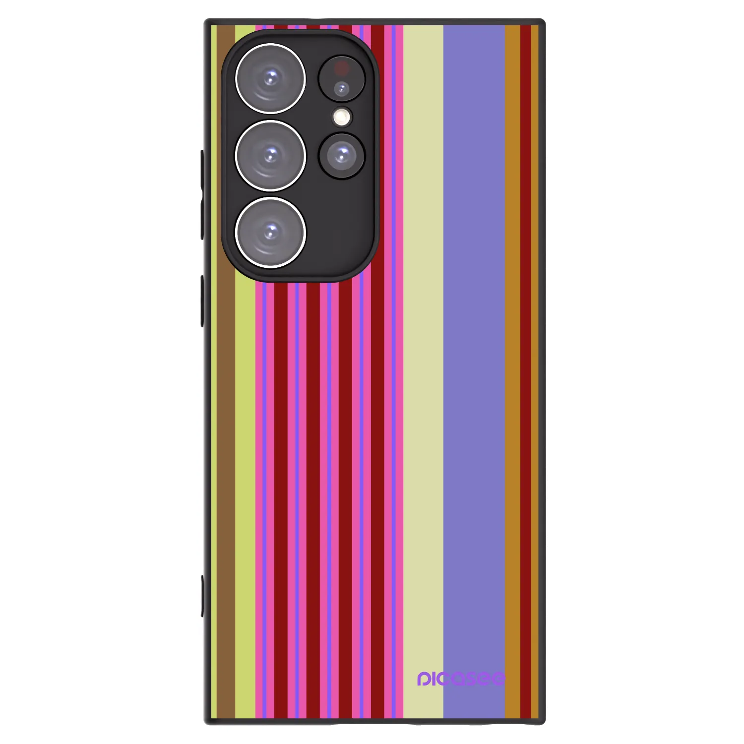 Picasee crna silikonska maskica za Samsung Galaxy S23 Ultra 5G - Late checkout