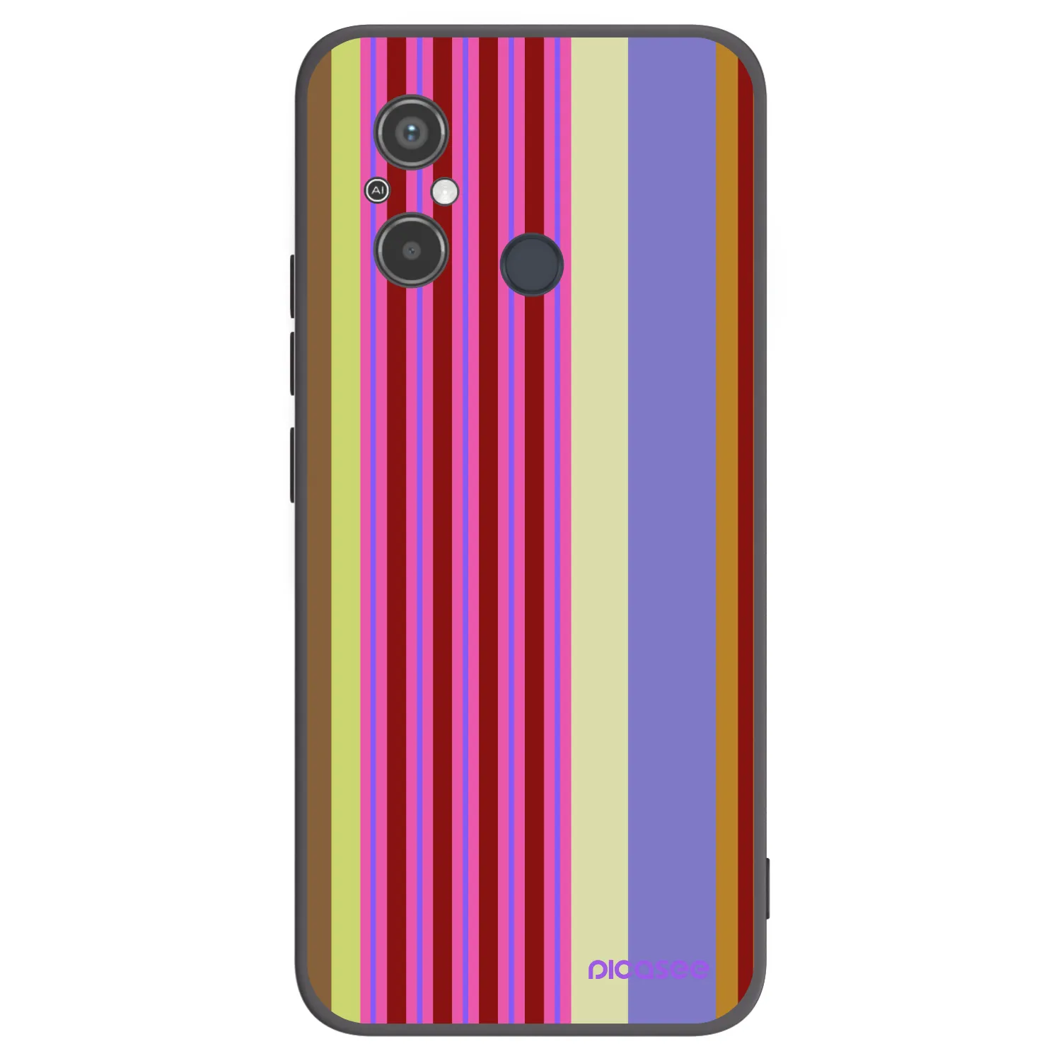 Picasee crna silikonska maskica za Xiaomi Redmi 12C - Late checkout