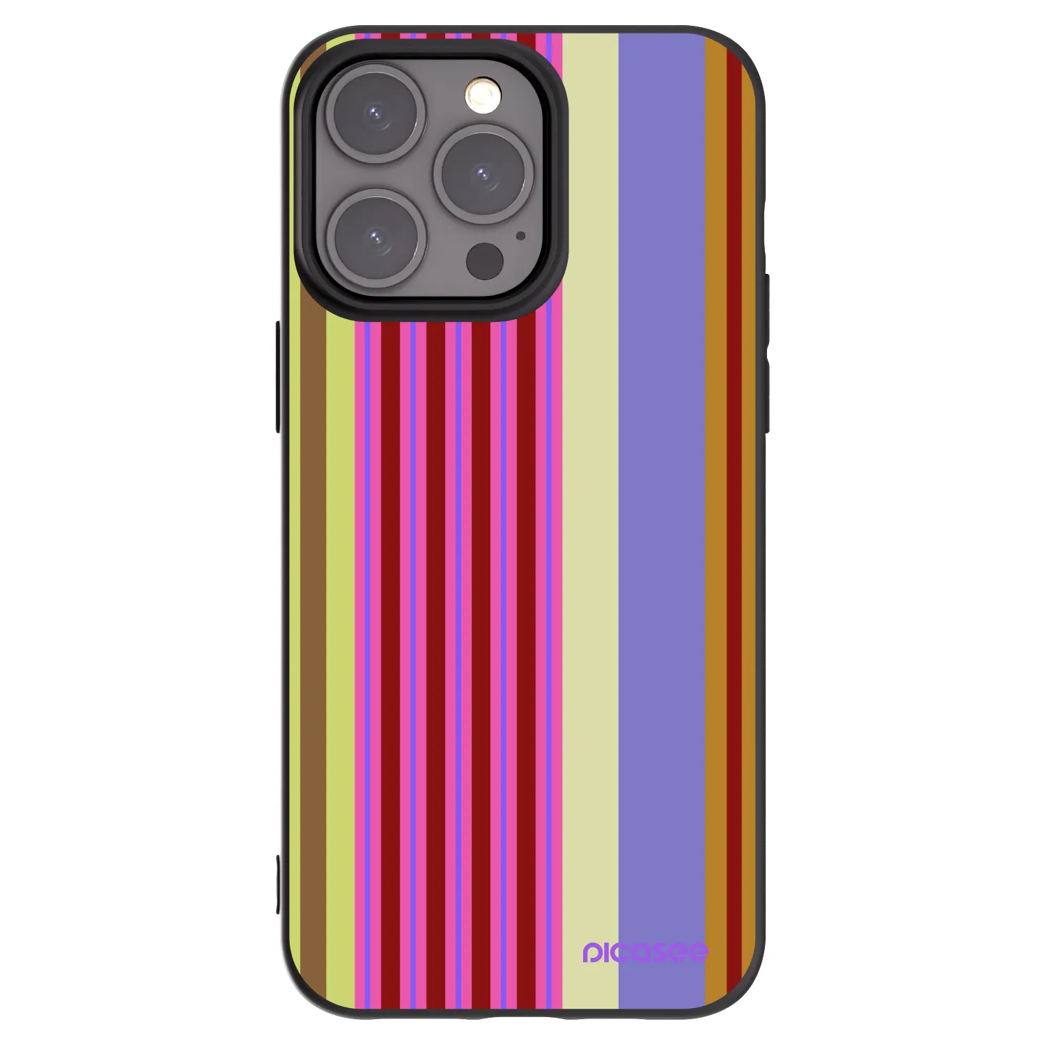 Picasee crna silikonska maskica za Apple iPhone 15 Pro Max - Late checkout