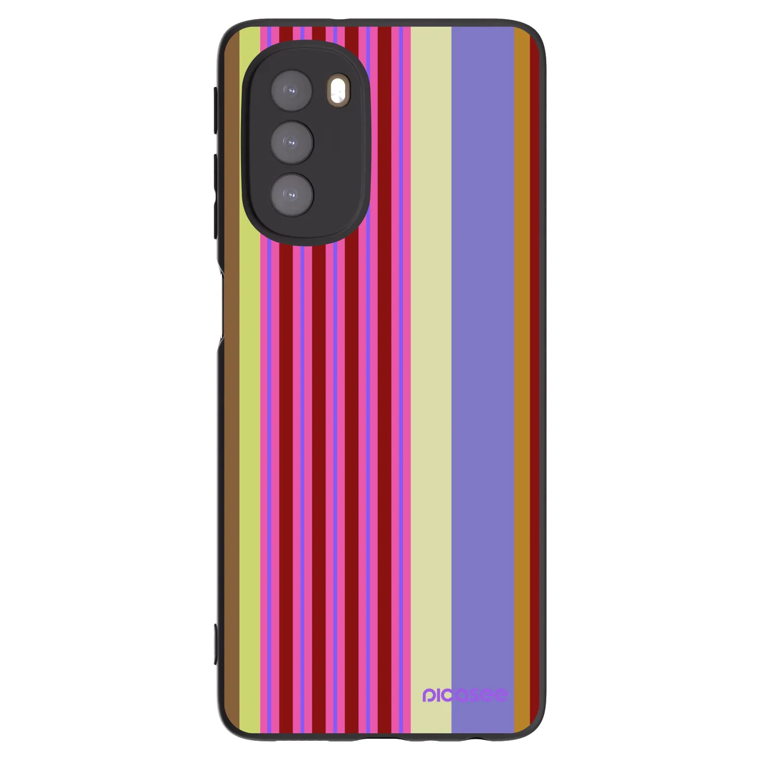 Picasee crna silikonska maskica za Motorola Moto G51 - Late checkout