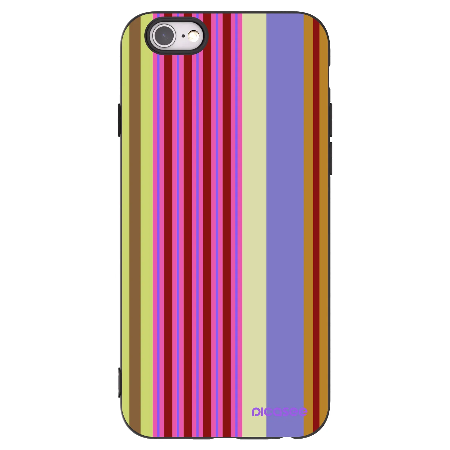Picasee crna silikonska maskica za Apple iPhone 6/6S - Late checkout