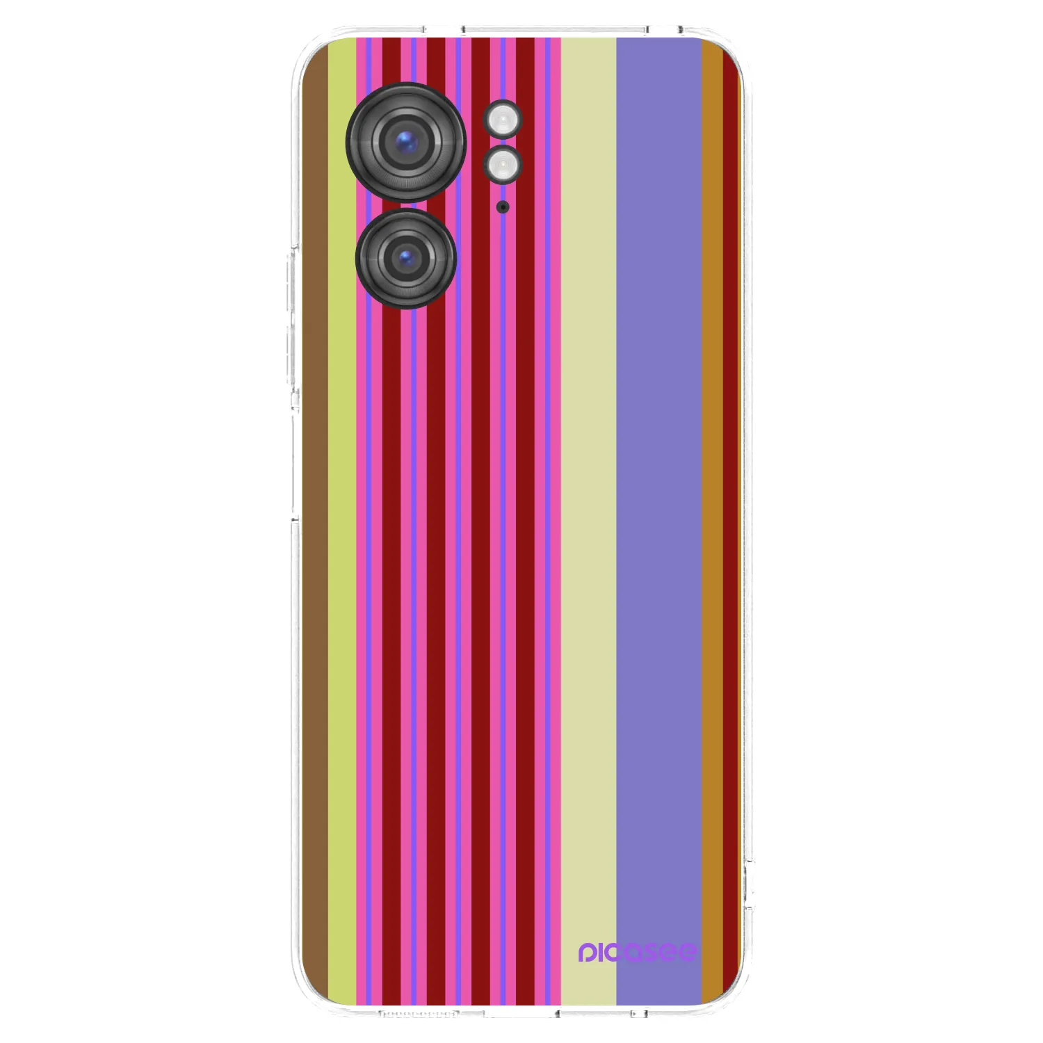 Picasee silikonska prozirna maskica za Motorola Edge 40 - Late checkout