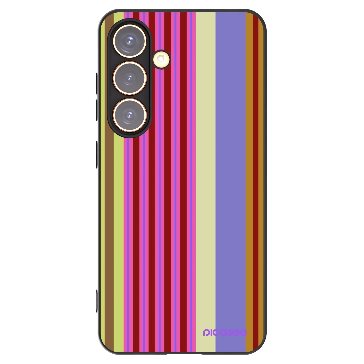Picasee crna silikonska maskica za Samsung Galaxy S24 S921B 5G - Late checkout