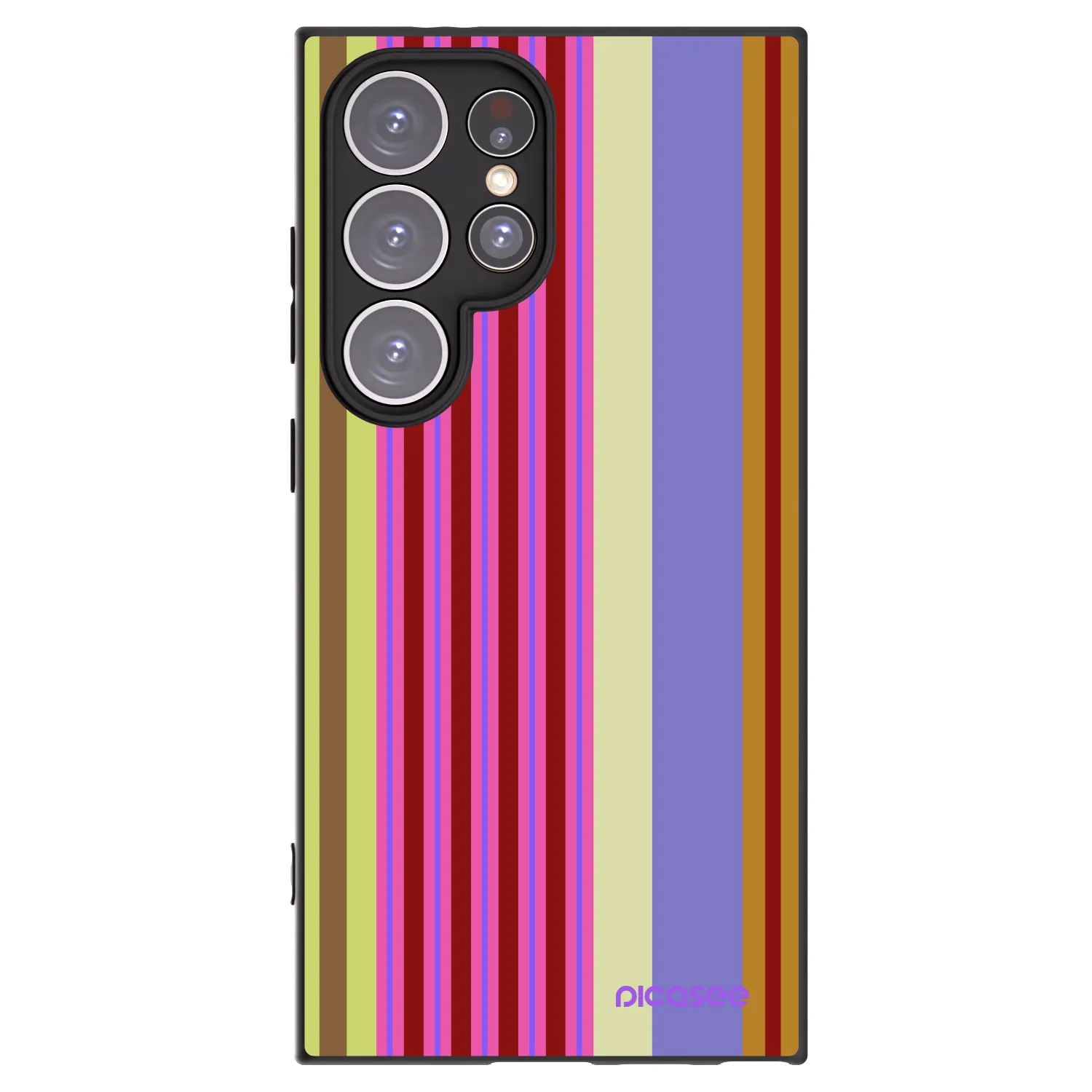 Picasee crna silikonska maskica za Samsung Galaxy S24 Ultra S928B 5G - Late checkout