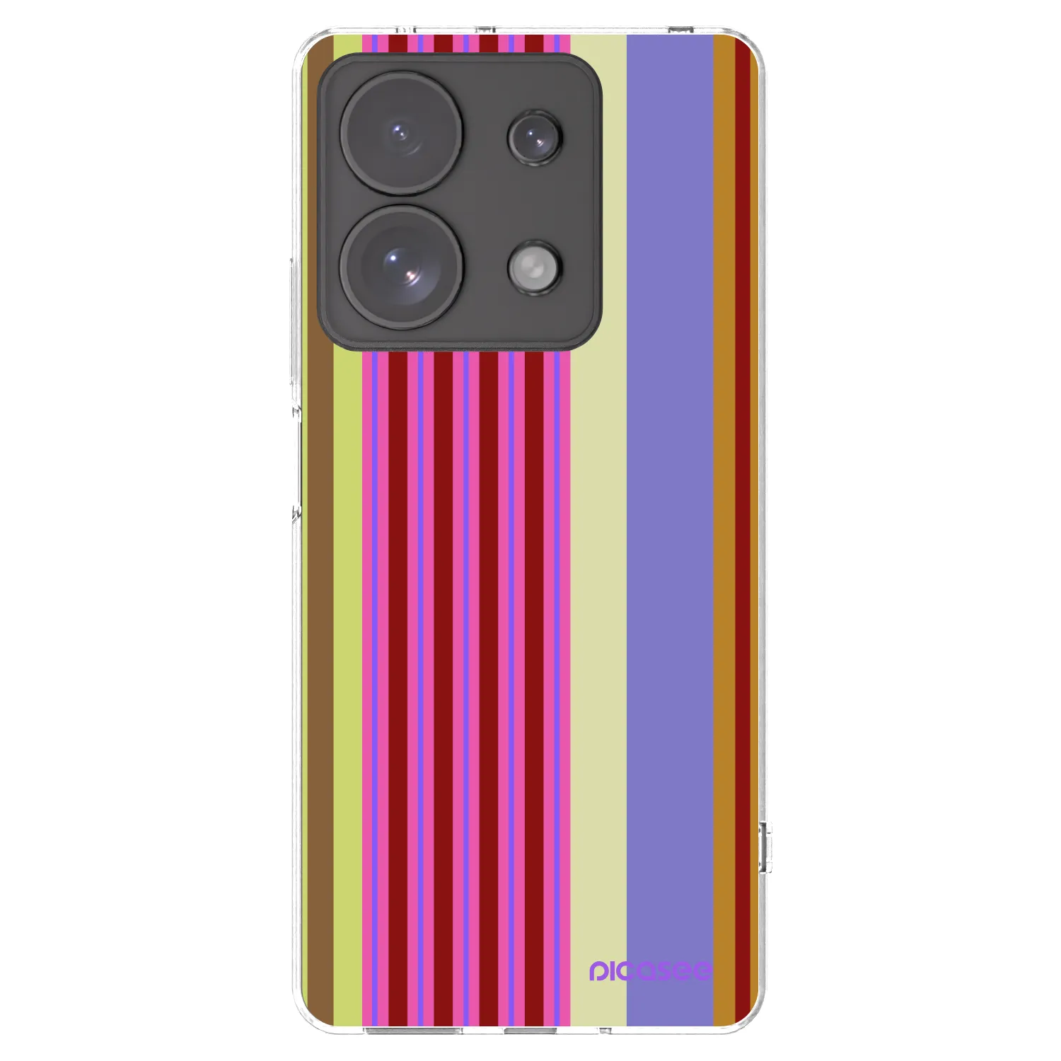 Picasee silikonska prozirna maskica za Xiaomi Redmi Note 13 Pro 4G - Late checkout