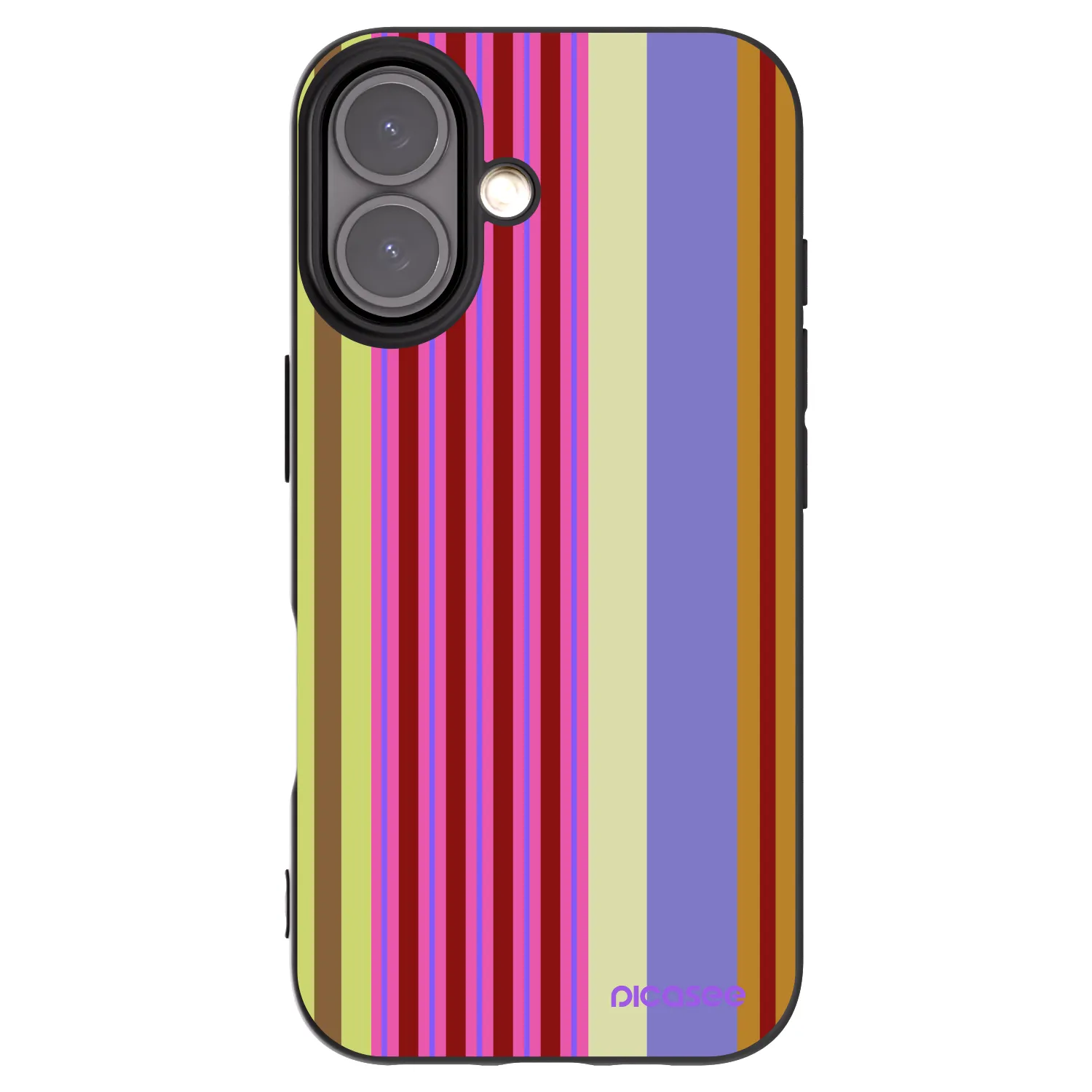 Picasee crna silikonska maskica za Apple iPhone 16 - Late checkout