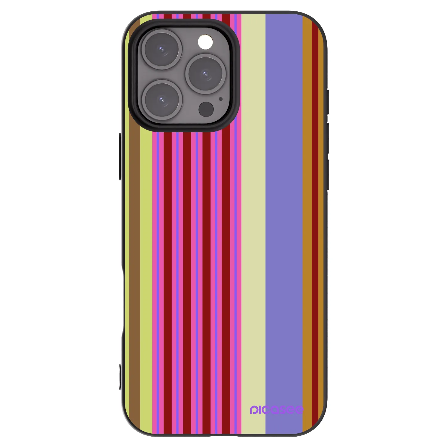 Picasee crna silikonska maskica za Apple iPhone 16 Pro Max - Late checkout