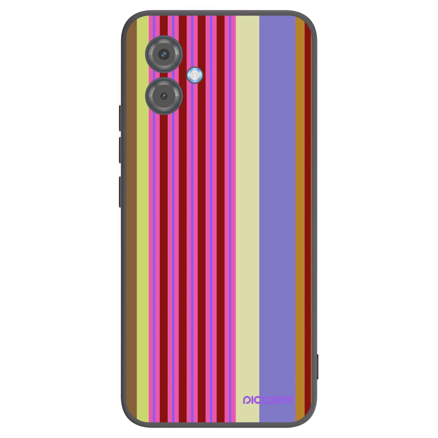 Picasee crna silikonska maskica za Motorola Moto G14 - Late checkout