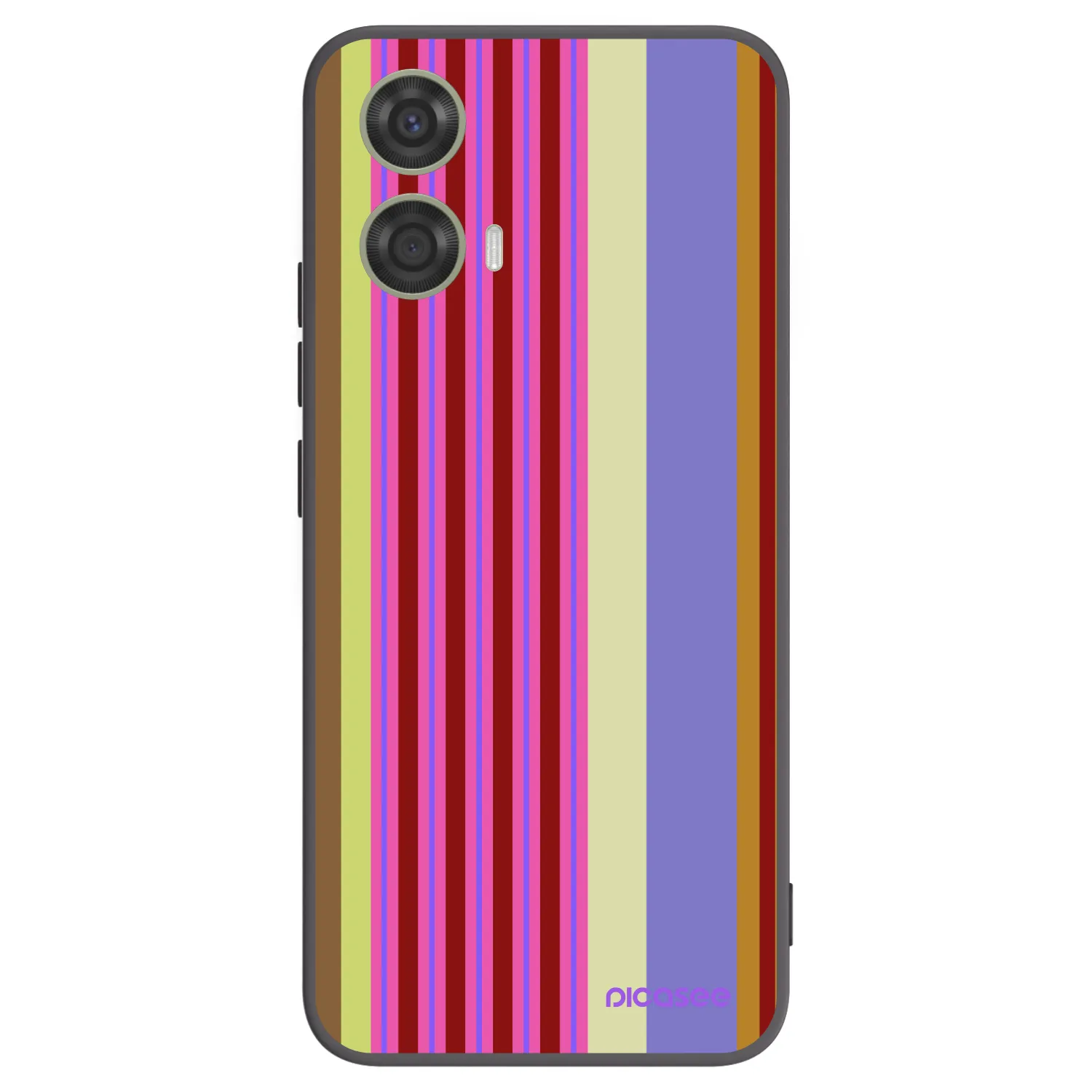 Picasee crna silikonska maskica za Motorola Moto G24 - Late checkout
