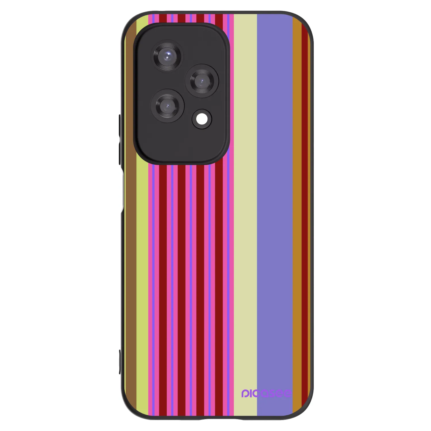Picasee crna silikonska maskica za Honor 200 Lite - Late checkout