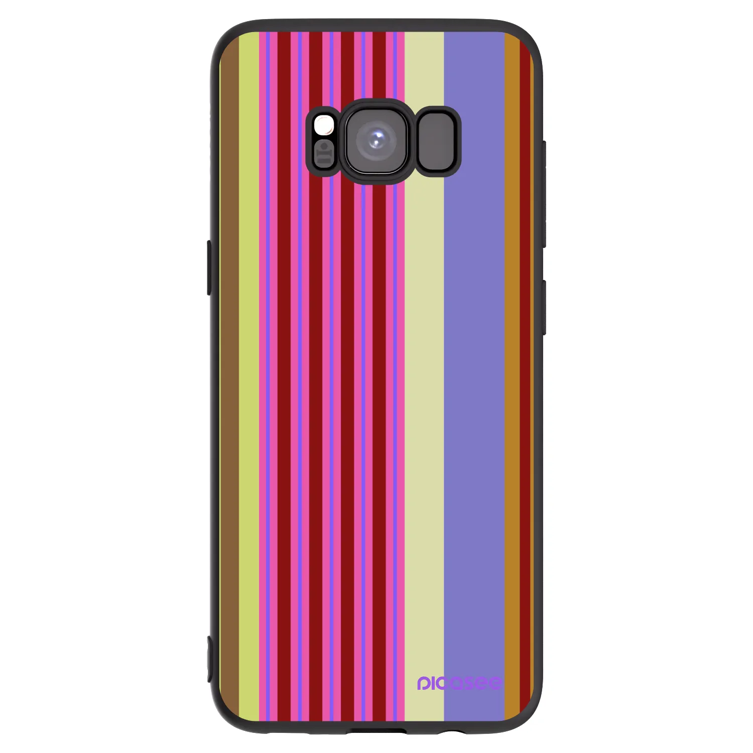 Picasee crna silikonska maskica za Samsung Galaxy S8 G950F - Late checkout