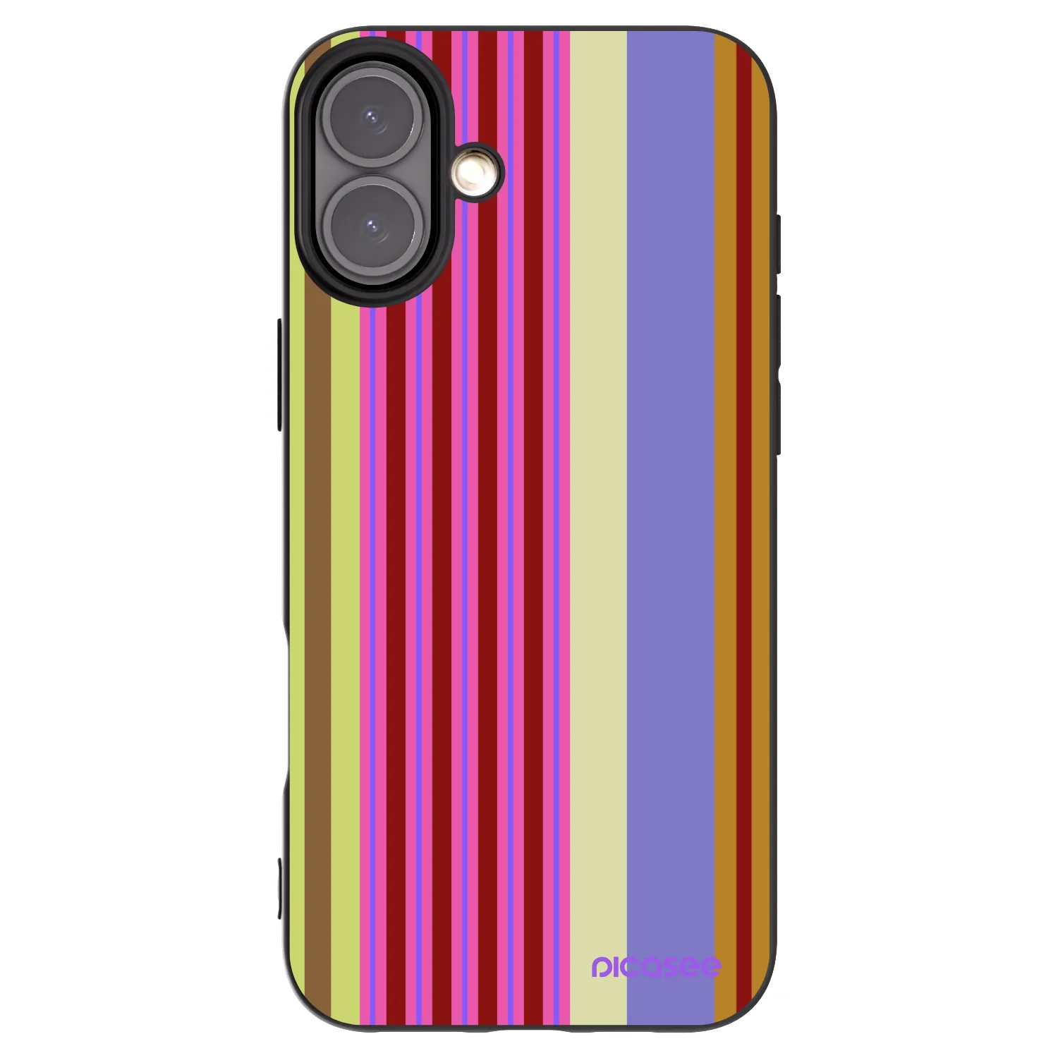 Picasee crna silikonska maskica za Apple iPhone 16 Plus - Late checkout