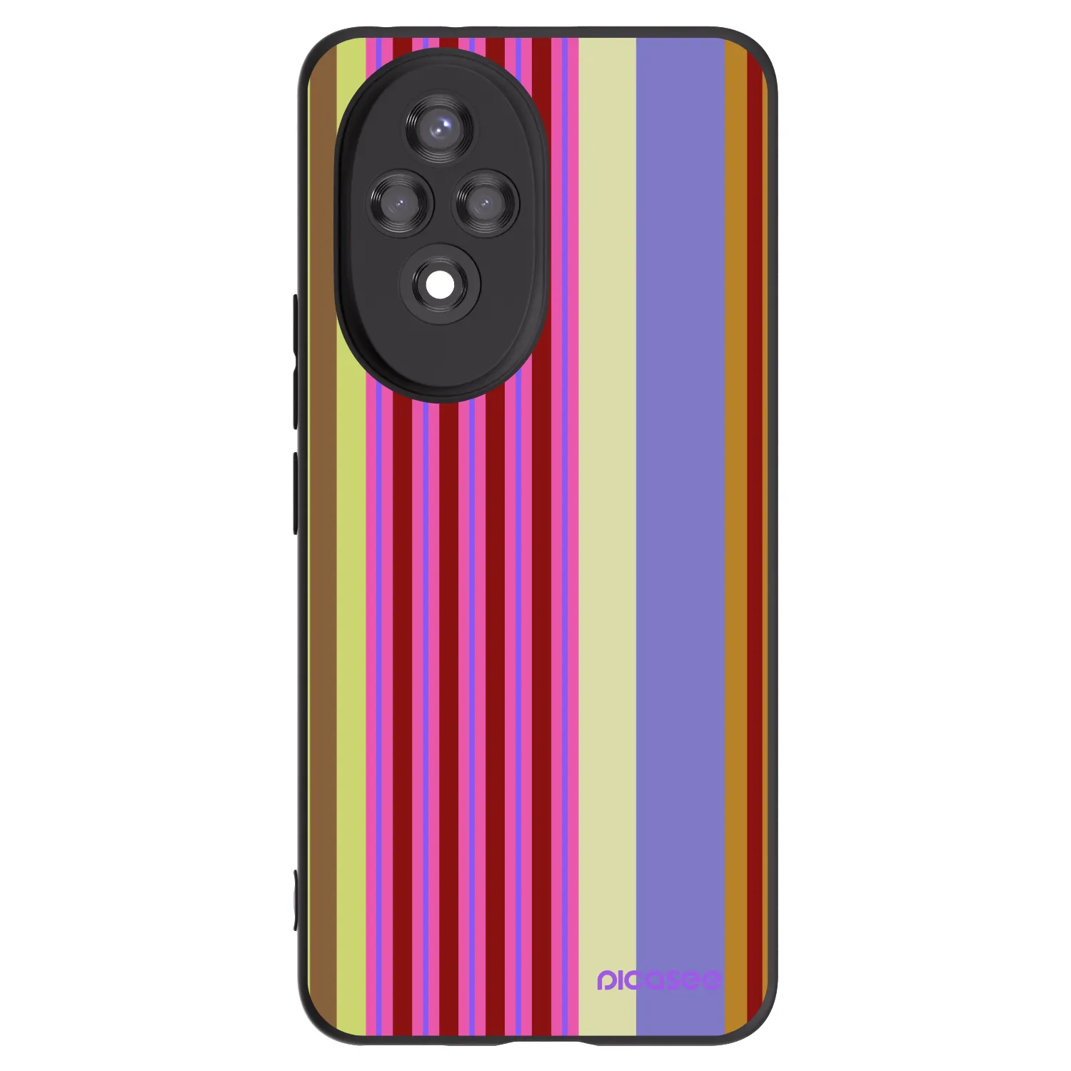 Picasee crna silikonska maskica za Honor 200 Pro 5G - Late checkout