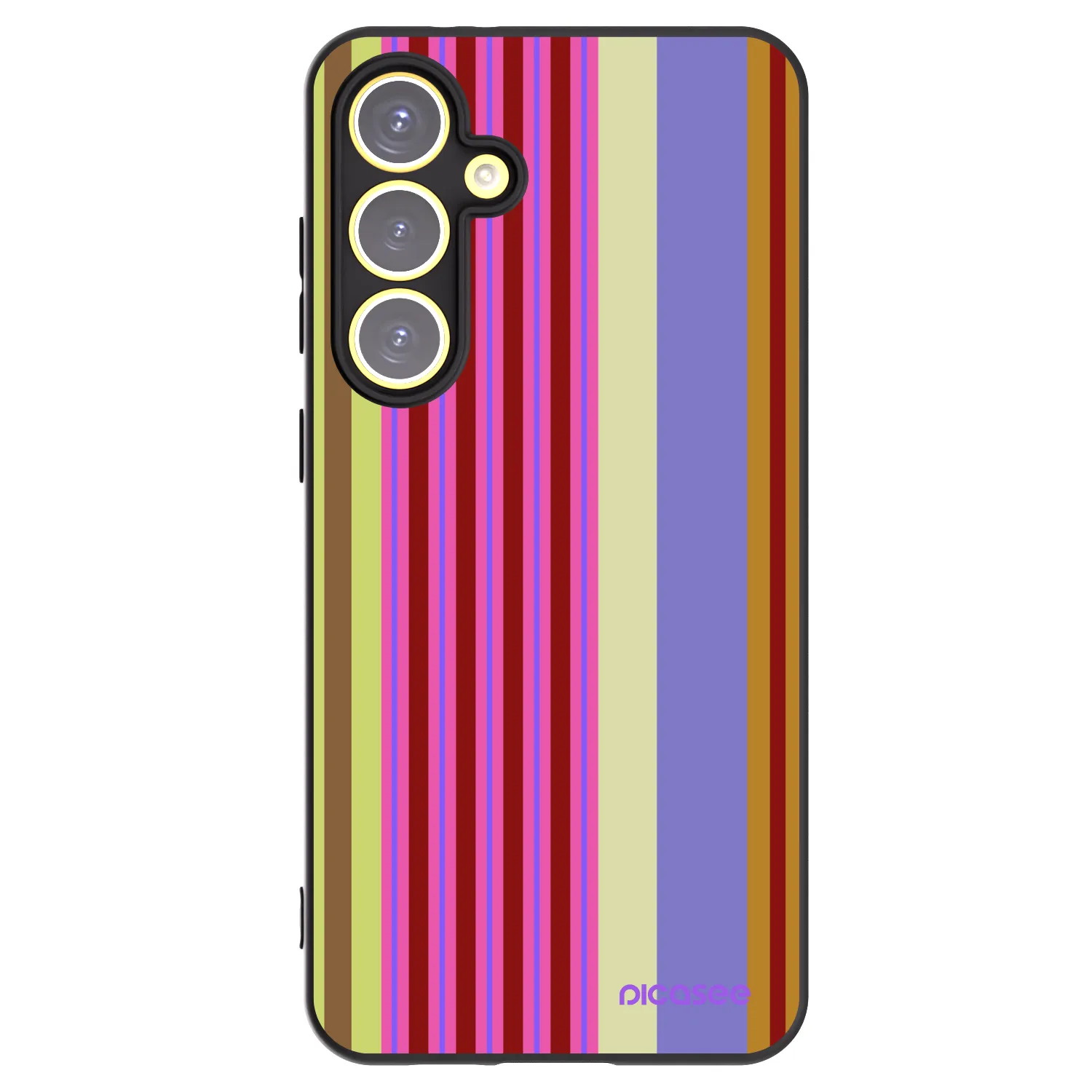 Picasee crna silikonska maskica za Samsung Galaxy S24 FE S721B - Late checkout
