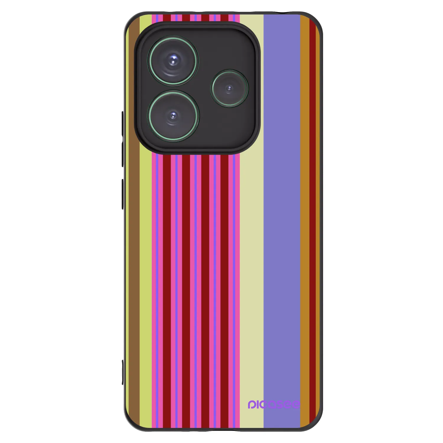 Picasee crna silikonska maskica za Xiaomi Redmi Note 14 5G - Late checkout
