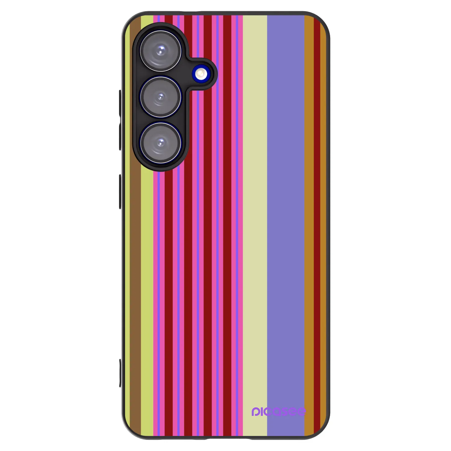Picasee crna silikonska maskica za Samsung Galaxy S25 5G - Late checkout