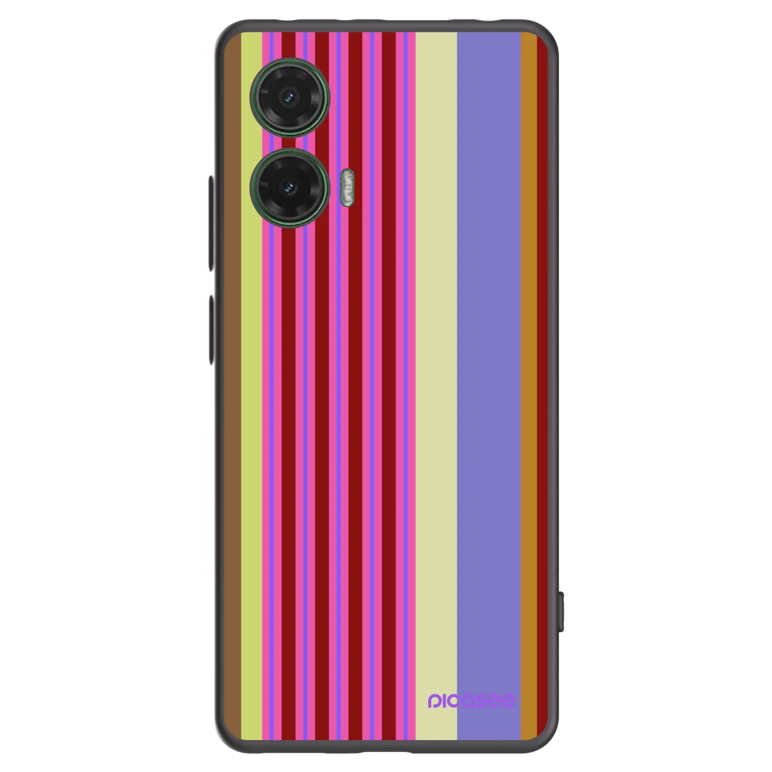 Picasee crna silikonska maskica za Motorola Moto G35 5G - Late checkout