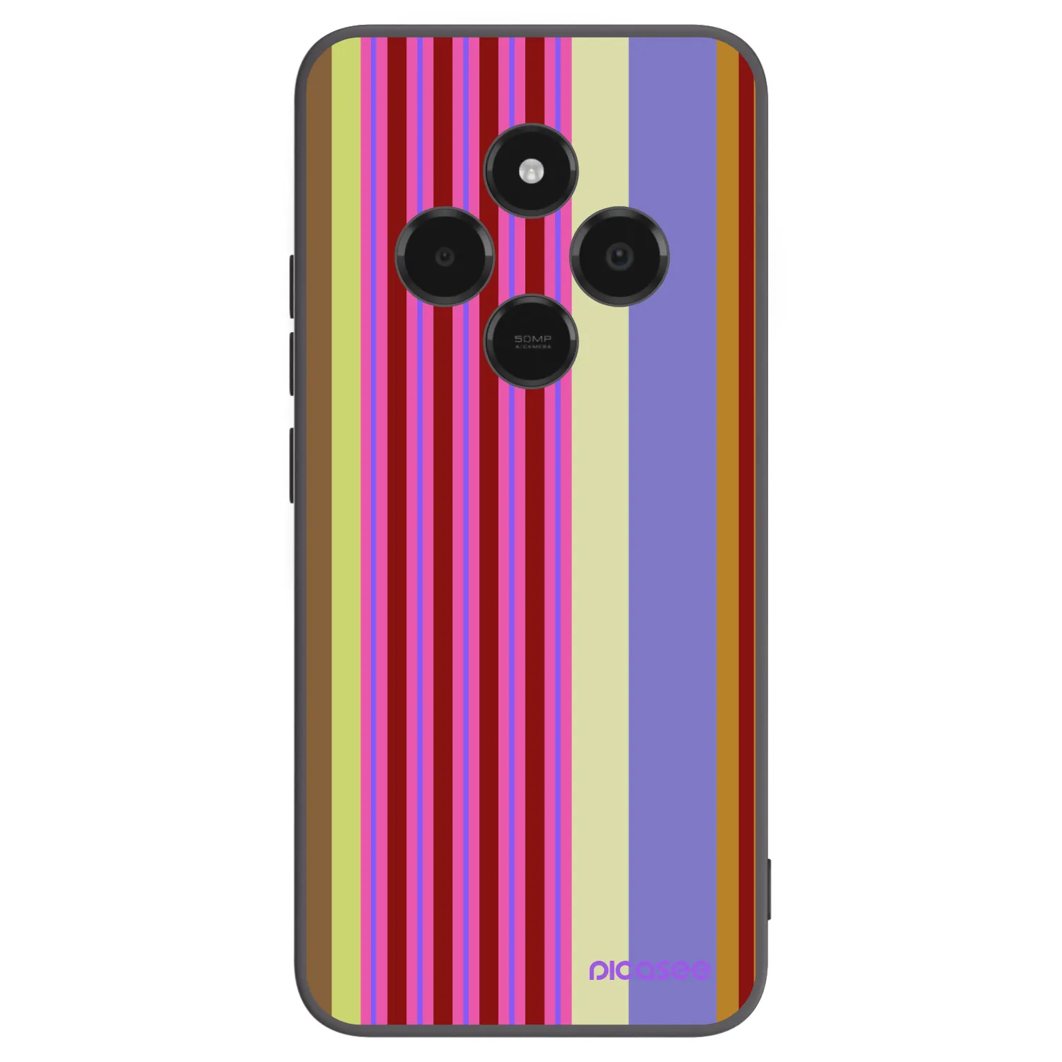 Picasee crna silikonska maskica za Xiaomi Poco C75 - Late checkout