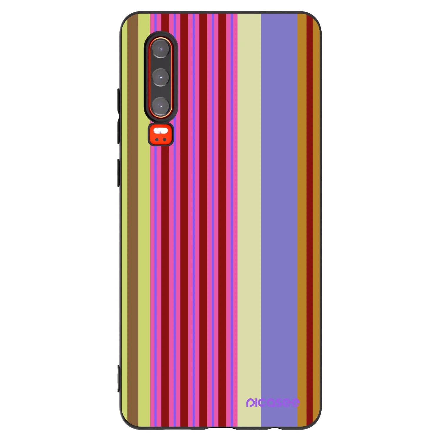 Picasee crna silikonska maskica za Huawei P30 - Late checkout