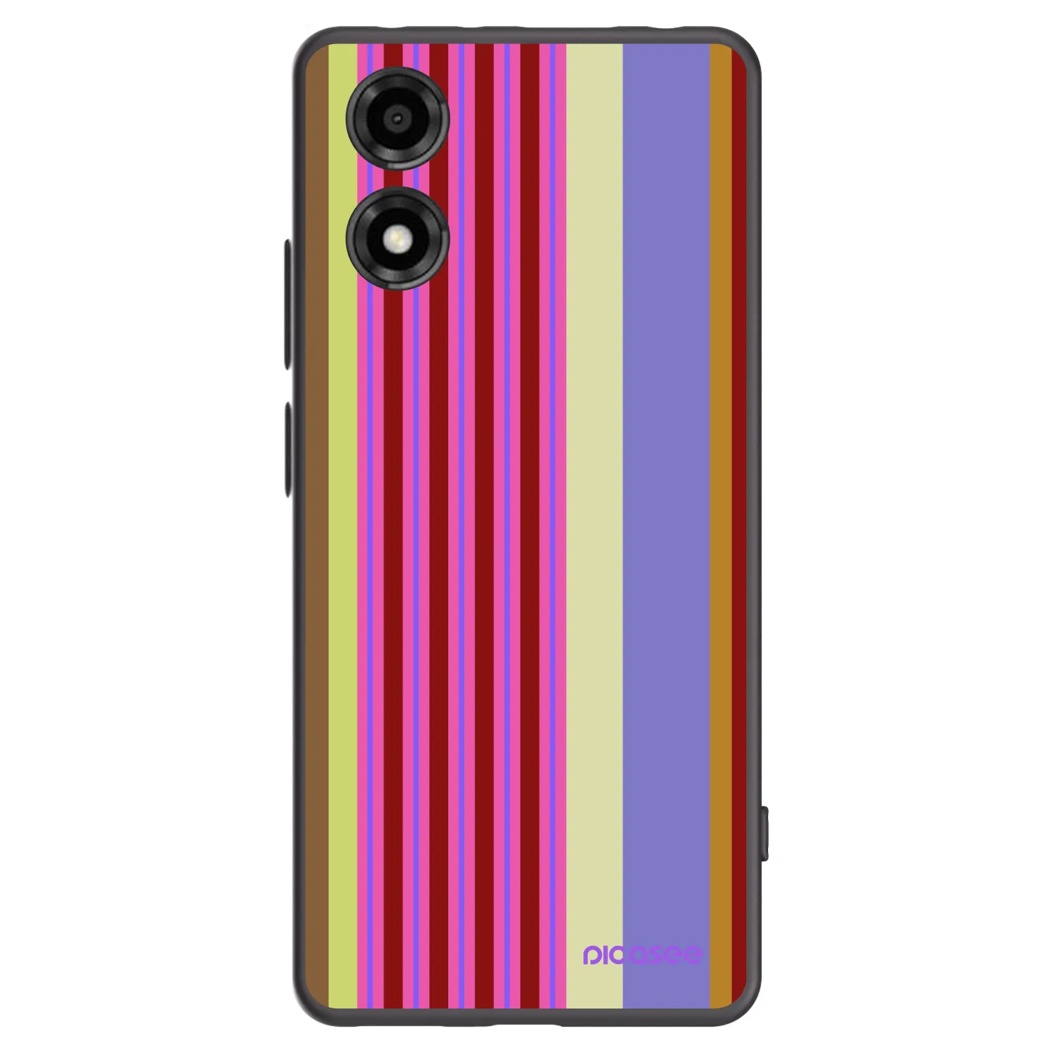 Picasee crna silikonska maskica za Motorola Moto E14 - Late checkout