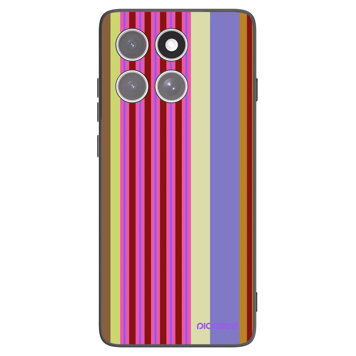 Picasee crna silikonska maskica za Motorola Edge 60 Pro - Late checkout