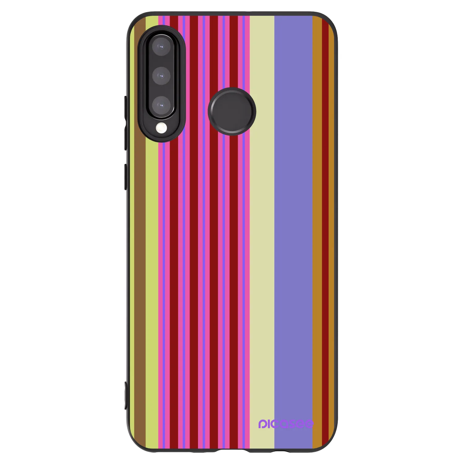 Picasee crna silikonska maskica za Huawei P30 Lite - Late checkout