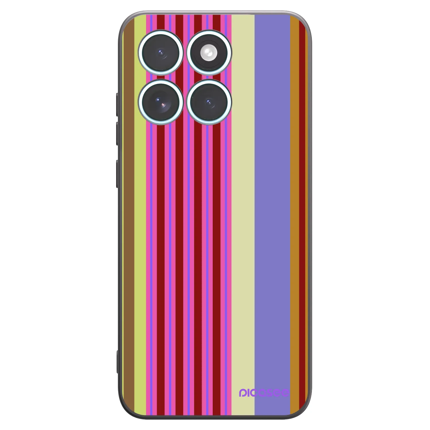 Picasee crna silikonska maskica za Motorola Edge 70 Fusion - Late checkout