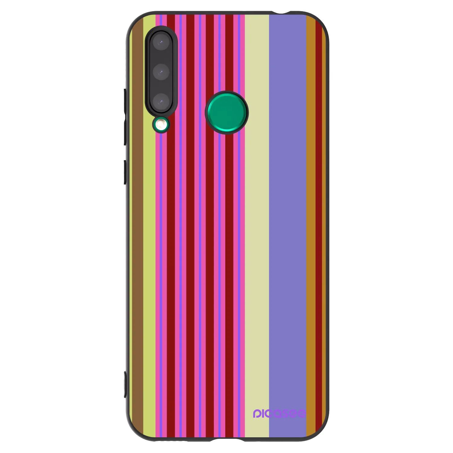 Picasee crna silikonska maskica za Honor 20 Lite - Late checkout
