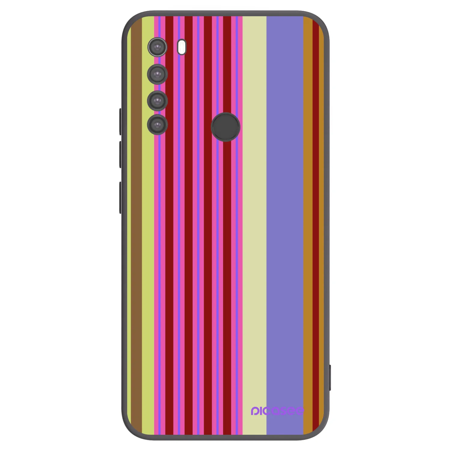 Picasee crna silikonska maskica za Xiaomi Redmi Note 8 - Late checkout