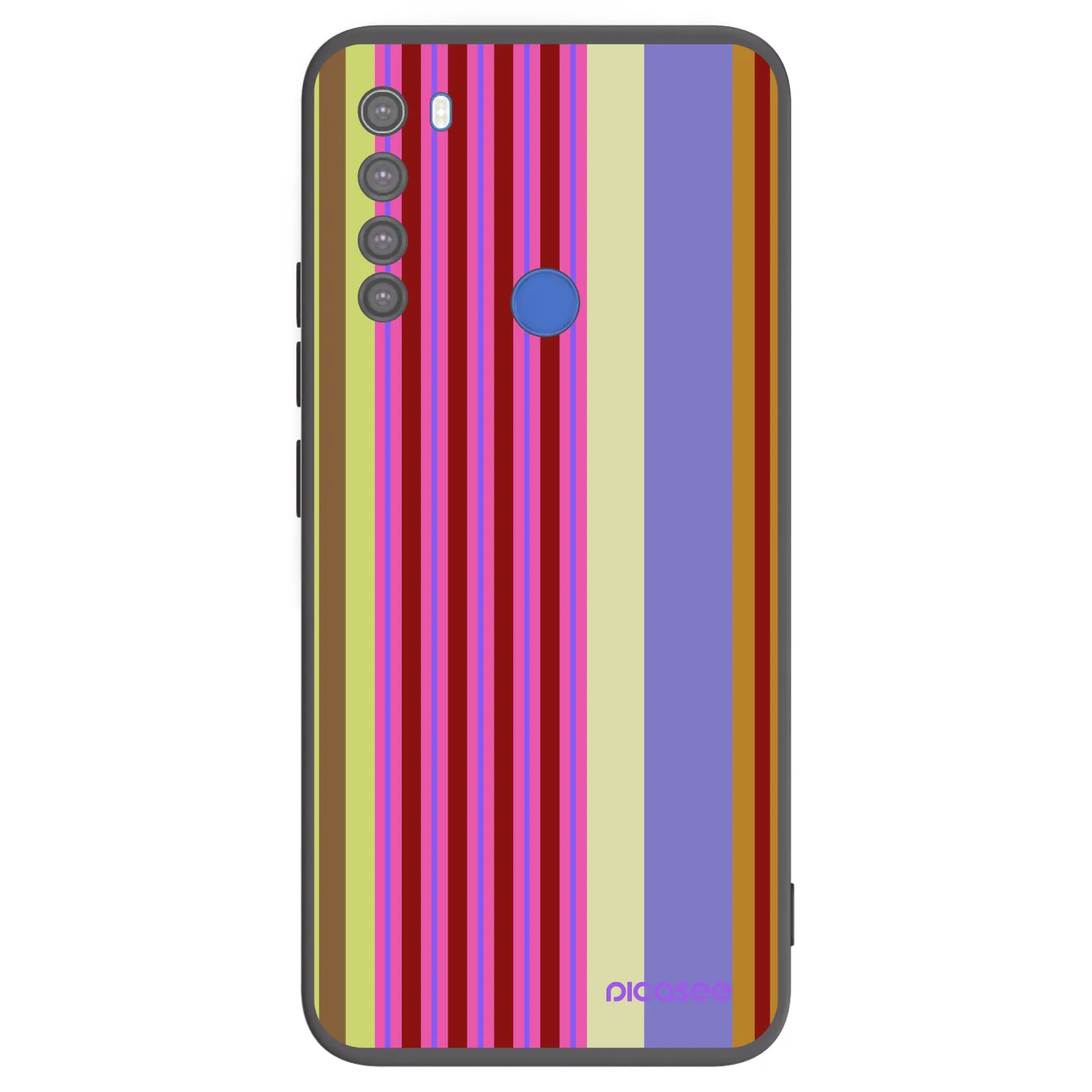 Picasee crna silikonska maskica za Xiaomi Redmi Note 8T - Late checkout