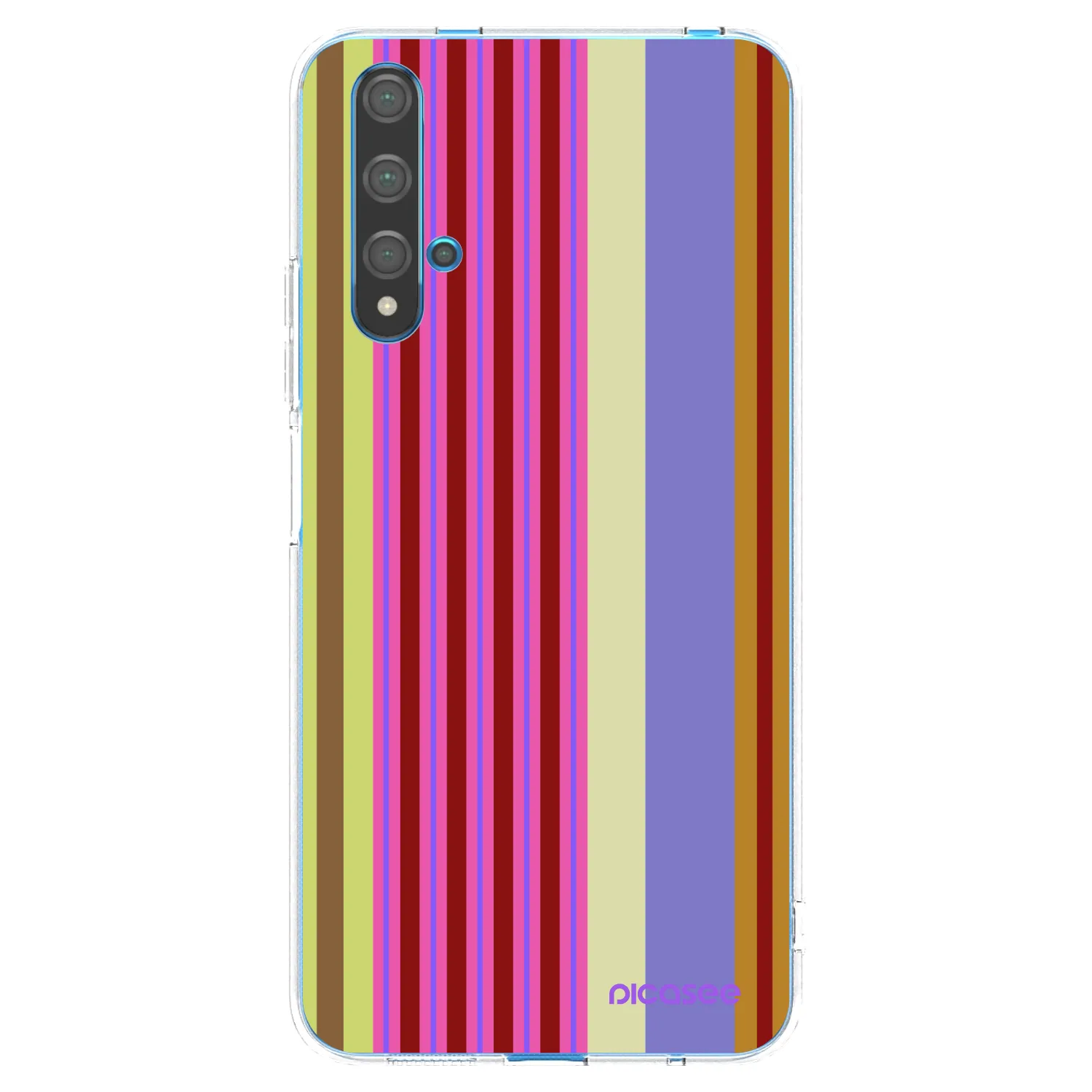 Picasee silikonska prozirna maskica za Huawei Nova 5T - Late checkout