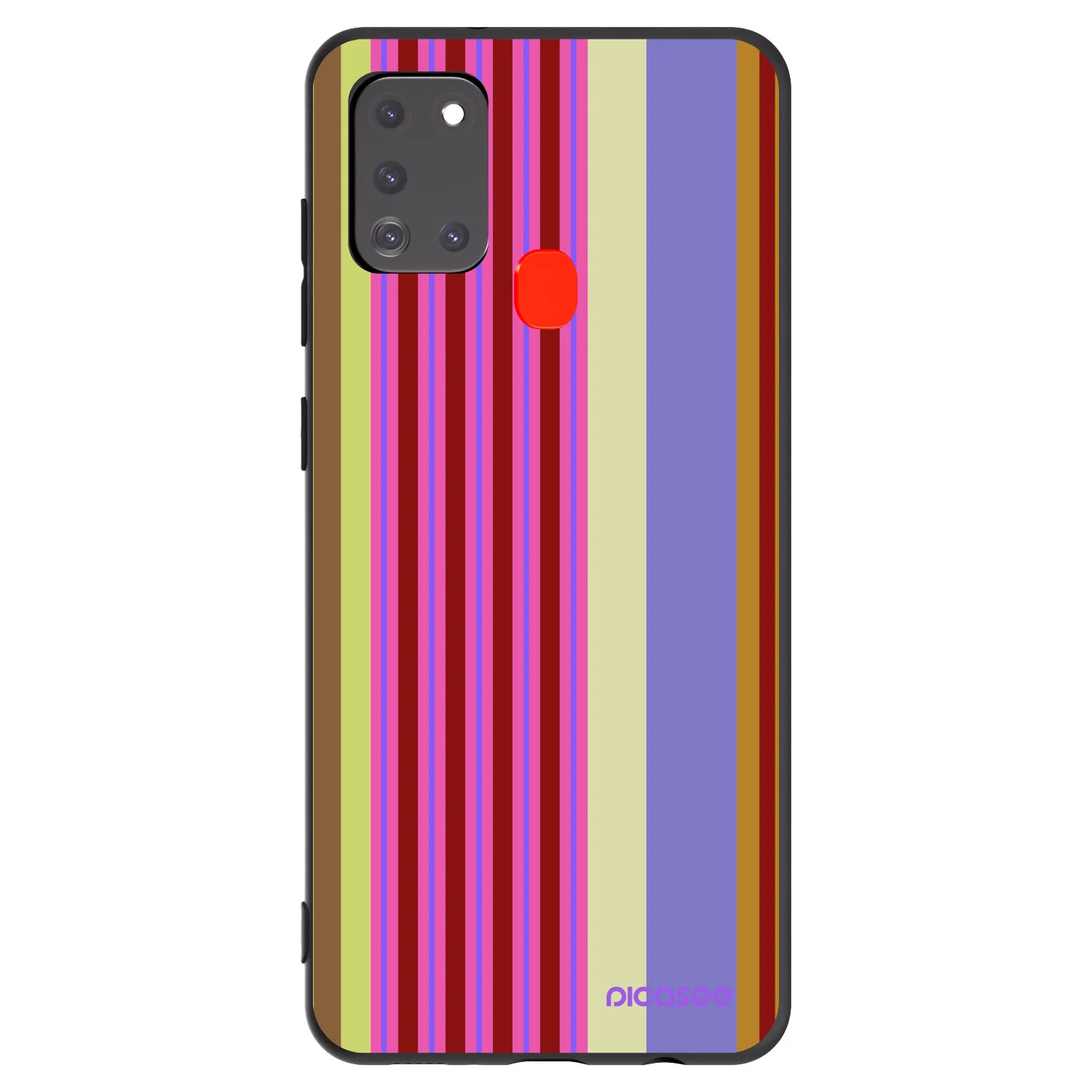 Picasee crna silikonska maskica za Samsung Galaxy A21s - Late checkout