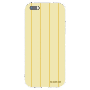 Picasee silikonska prozirna maskica za Apple iPhone 5/5S/SE - Liquid sunshine