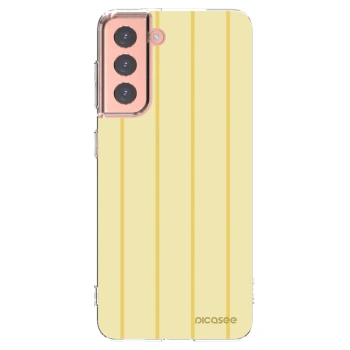 Picasee silikonska prozirna maskica za Samsung Galaxy S21 5G G991B - Liquid sunshine