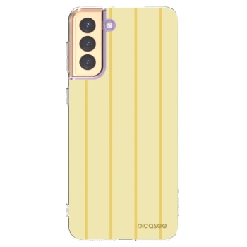 Picasee silikonska prozirna maskica za Samsung Galaxy S21+ 5G G996F - Liquid sunshine