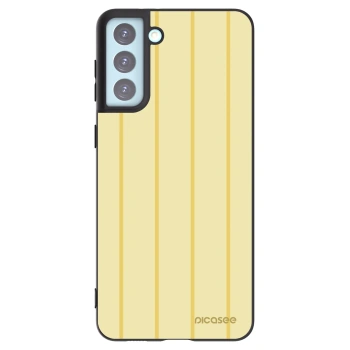 Picasee crna silikonska maskica za Samsung Galaxy S21+ 5G G996F - Liquid sunshine